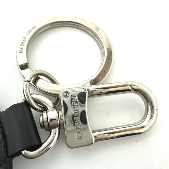 LOUIS VUITTON Damier Graphite porte cles padit window rose Key Holder - Picture 2 of 5